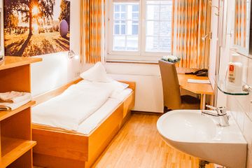 Einzelzimmer Etagenbad - Hotel Martinihof in Münster